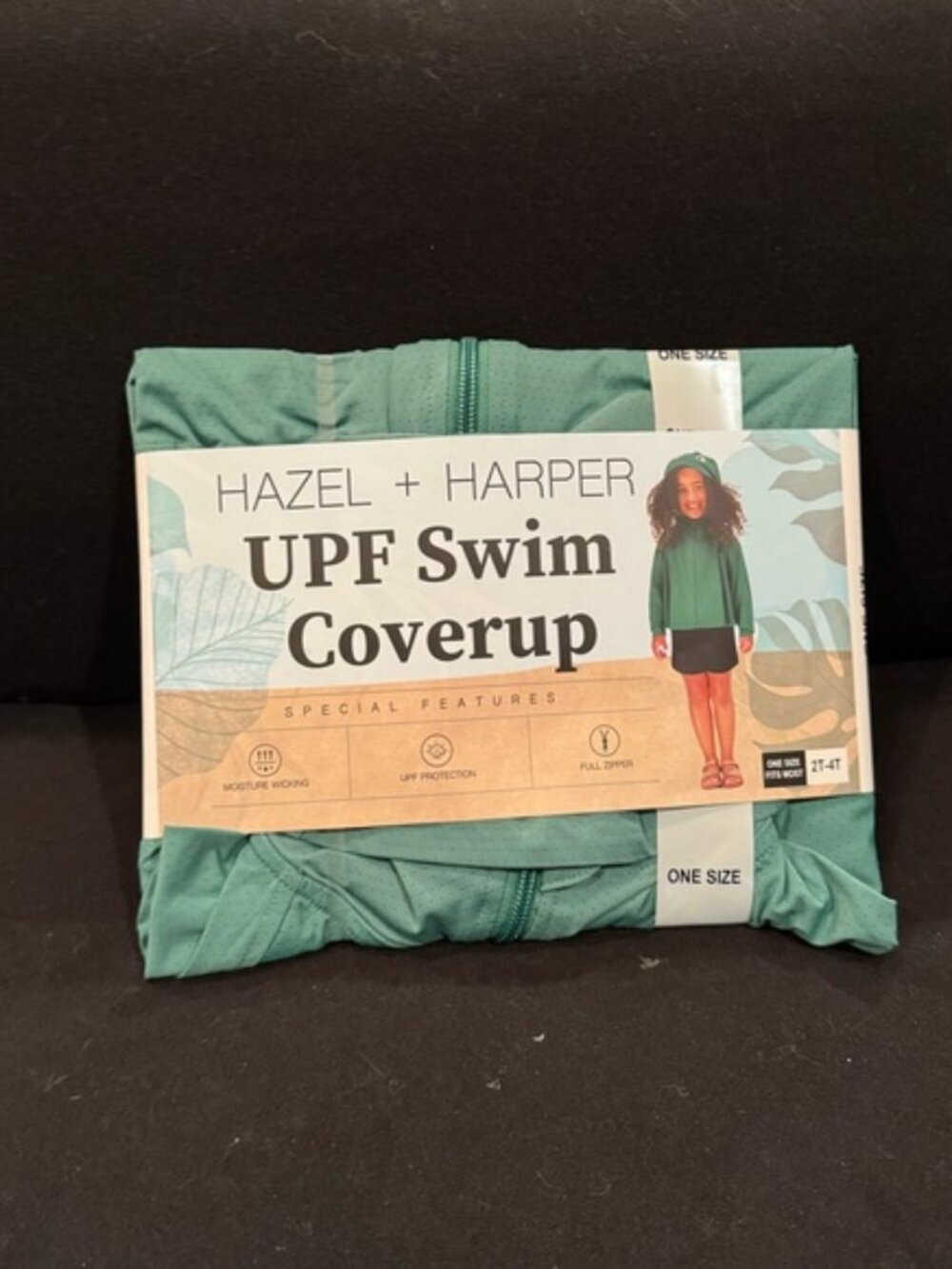 NWT Hazel + Harper Green UPF Swim Coverup